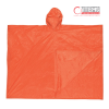 Capa Tipo Poncho PVC - Naranja