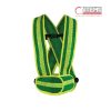 Chaleco Carrillero Verde con Bies High Visibility