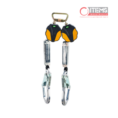 Retráctil MSA Workman Doble - 12'