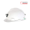 Casco V-Gard Para Minero Tipo Gorra - Blanco