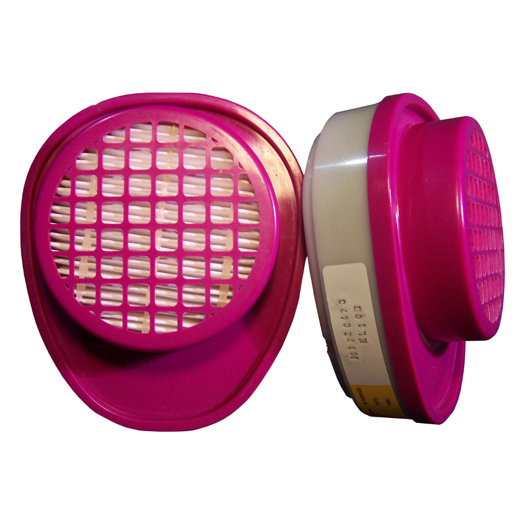 Filtro de cartucho G73 para vapor orgánico/gas ácido/P100