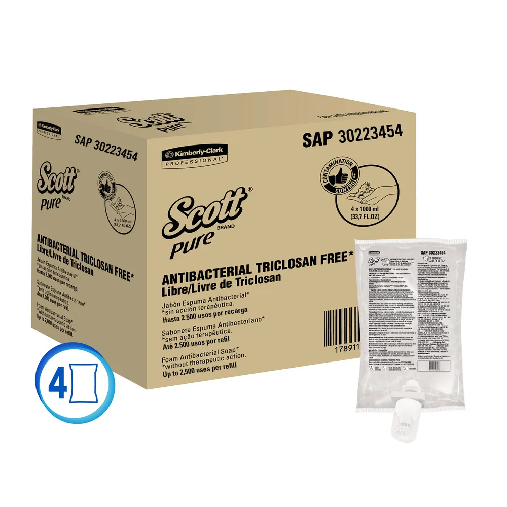 Jabón Antibacterial en Espuma Scott® 30223454 - Imagen 2